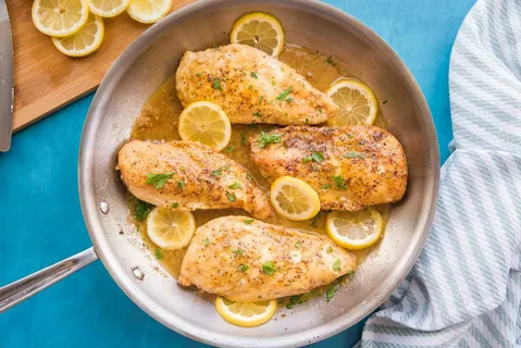 Lemon Pepper Chicken,Quick Dinner Recipe,Easy Weeknight Meal,Pan-Fried Chicken Breasts,Lemon Pepper Sauce