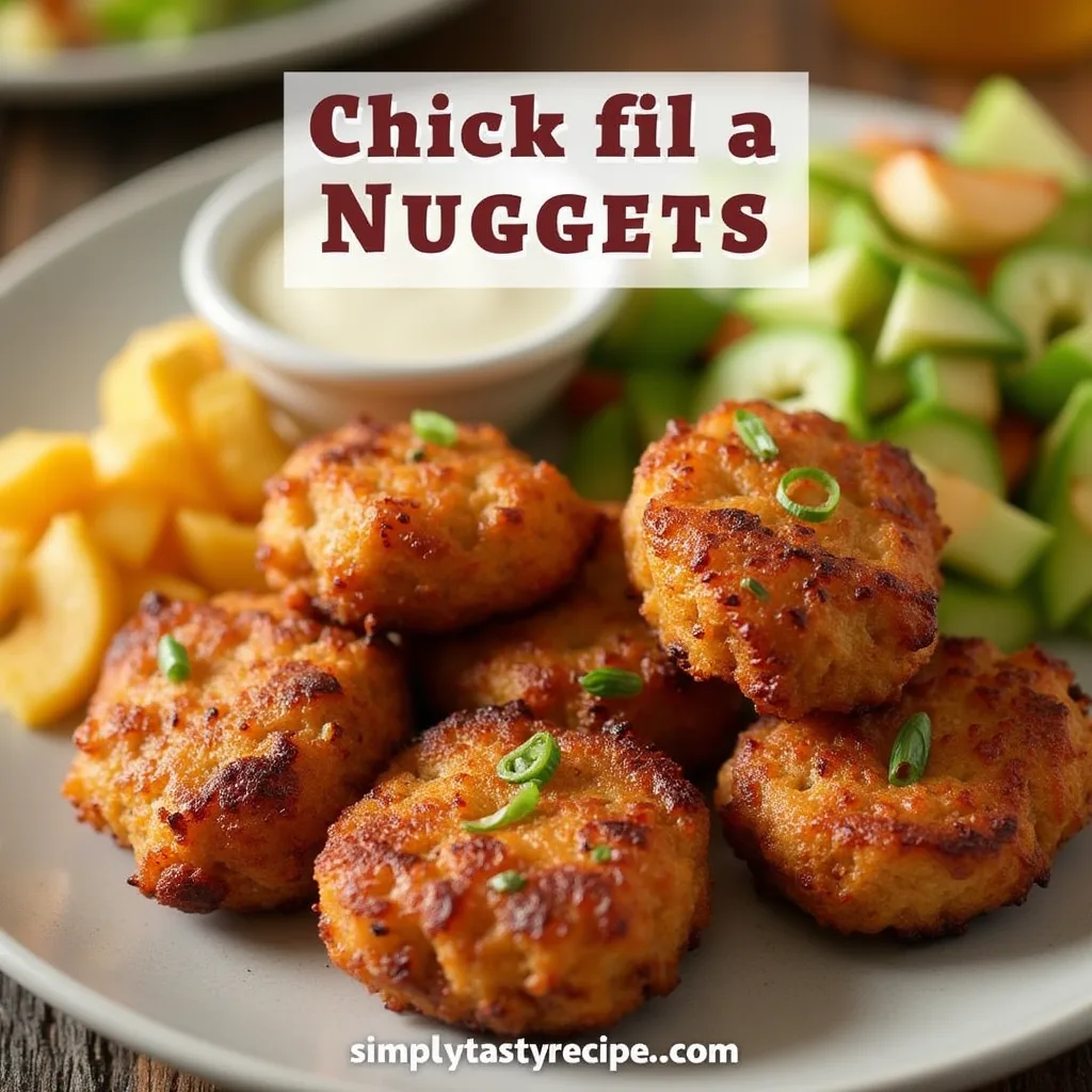Learn how to make delicious chick fil a grilled nuggets recipe in your kitchen. This easy copycat version tastes just like the real deal, using simple ingredients and basic tools.