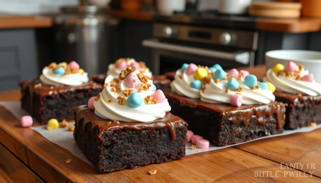 recipe for heavenly hash brownies