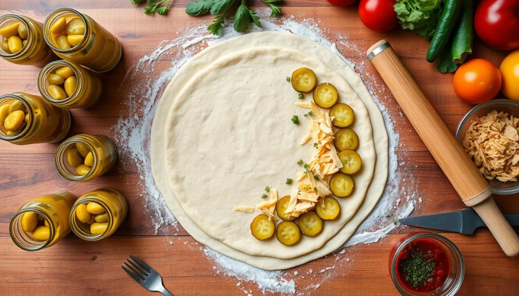 pickle pie pizza