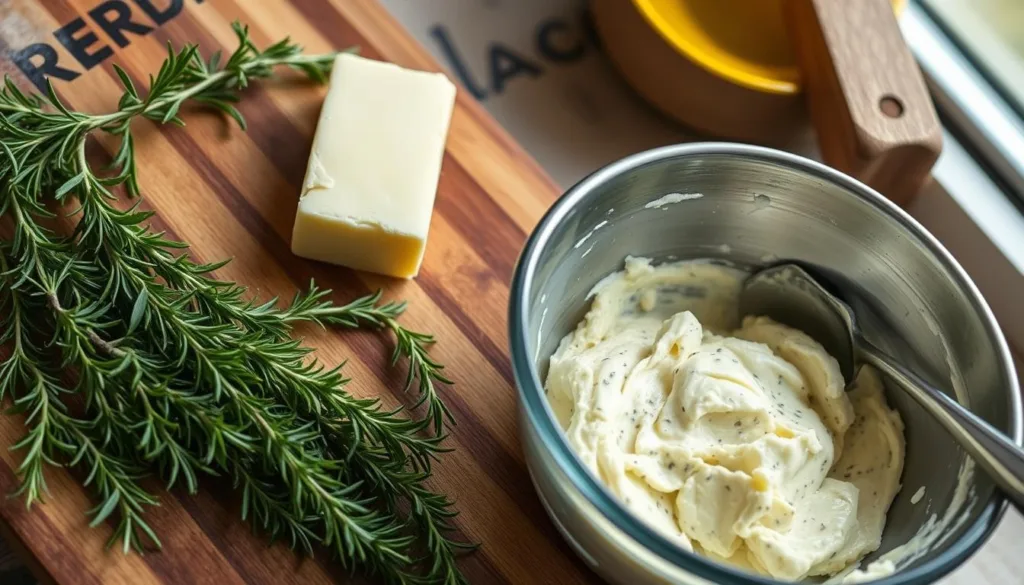 rosemary thyme compound butter for fish,rosemary thyme compound butter for fish recipes